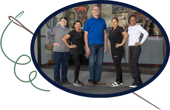 The team at Martini Dry Cleaners is dedicated and talented.